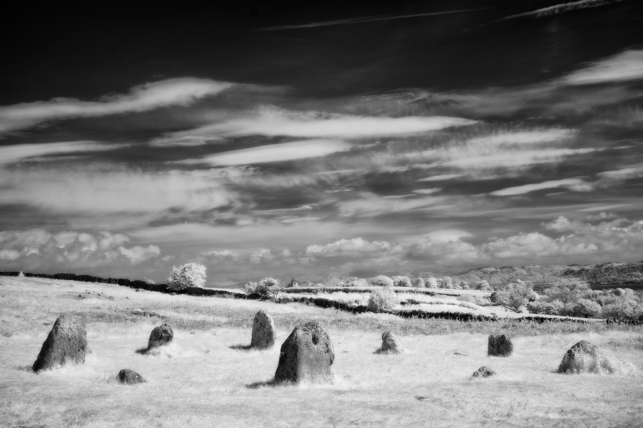 Birkrigg Stone Circle, Cumbria, England.